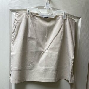 Venezia Tan Pencil Skirt